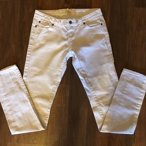 Blue Asphalt White Skinny Jeans